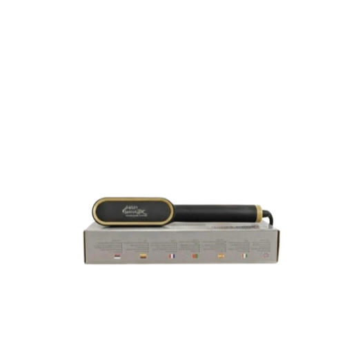 Hair Straightening Brush (BLACK)